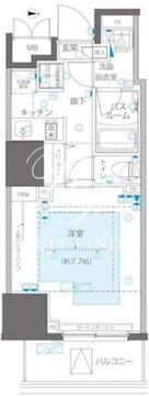 ズーム信濃町 605 間取り図