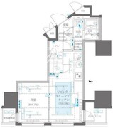 ズーム信濃町 1004 間取り図