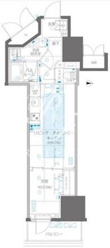 ズーム信濃町 1302 間取り図