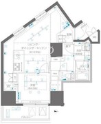 ズーム信濃町 1205 間取り図