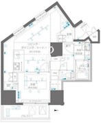 ズーム信濃町 1105 間取り図