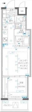 ズーム信濃町 309 間取り図