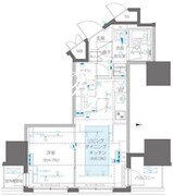 ズーム信濃町 704 間取り図