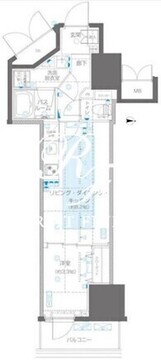 ズーム信濃町 1102 間取り図