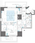 ズーム信濃町 705 間取り図
