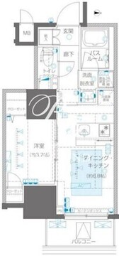 ズーム信濃町 703 間取り図