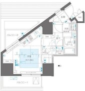 ズーム信濃町 805 間取り図