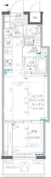 ズーム信濃町 209 間取り図