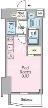 ハイズ三ノ輪2 302 間取り図