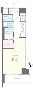 ボナール白山 302 間取り図