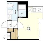 ウェルスクエアイズム文京小日向 102 間取り図