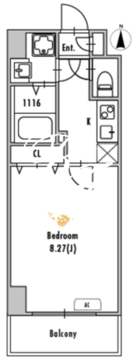 グランパセオ谷在家 803 間取り図