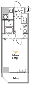 グランパセオ谷在家 506 間取り図