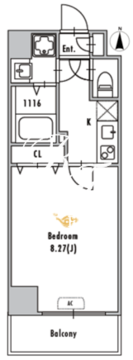 グランパセオ谷在家 502 間取り図