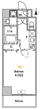 グランパセオ谷在家 802 間取り図