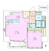 恵比寿レジデンス参番館 202 間取り図