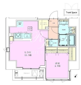 恵比寿レジデンス参番館 202 間取り図
