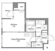 エネシャル代官山 601 間取り図 ?>