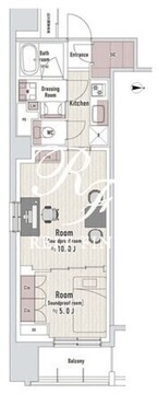 トラック渋谷本町 901 間取り図