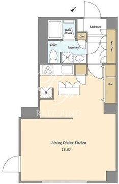 ミリアレジデンス南麻布 304 間取り図