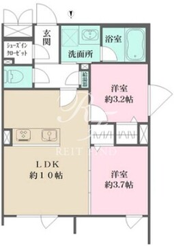 アトリオフラッツ三軒茶屋ノース 301 間取り図