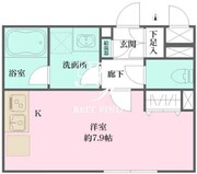 アトリオフラッツ三軒茶屋ノース 202 間取り図