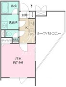 アトリオフラッツ三軒茶屋ノース 403 間取り図 ?>