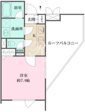 アトリオフラッツ三軒茶屋ノース 403 間取り図