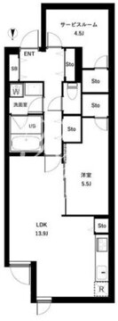 クールブラン西荻窪 B003 間取り図