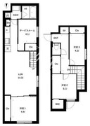 クールブラン西荻窪 403 間取り図