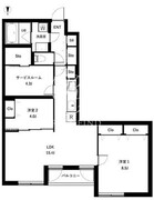 クールブラン西荻窪 103 間取り図