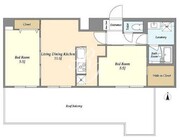 グランカーサ尾久 704 間取り図