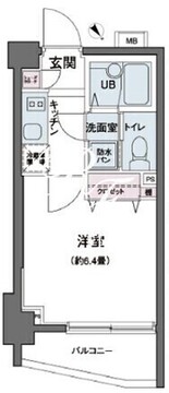 エコロジー都立大学レジデンス 108 間取り図