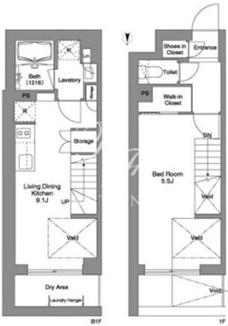 コンフォリア戸越公園 109 間取り図