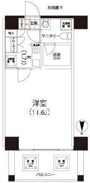 クイズ恵比寿 614 間取り図