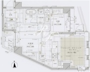 ピアース代々木上原 205 間取り図