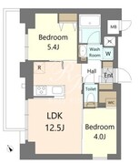 エスレジデンス王子イネーブル 202 間取り図