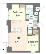 エスレジデンス王子イネーブル 502 間取り図