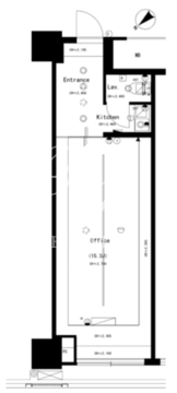 The SOHO 804 間取り図