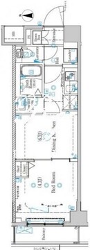 ラフィスタ墨田5丁目2 603 間取り図