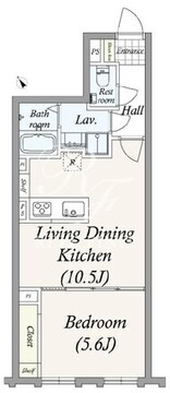 グランパセオ三宿2 403 間取り図