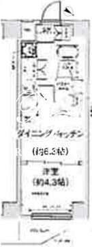 スパシエ幡ヶ谷 401 間取り図