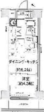 スパシエ幡ヶ谷 304 間取り図