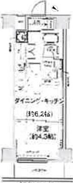 スパシエ幡ヶ谷 503 間取り図