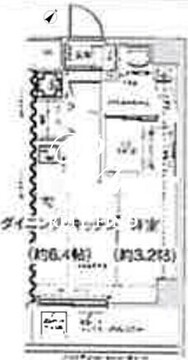 スパシエ幡ヶ谷 608 間取り図