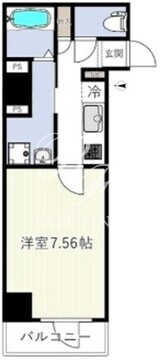 エスグランデ門前仲町 204 間取り図