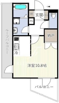 エスグランデ門前仲町 503 間取り図