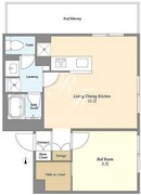 ガーデンレジデンス恵比寿 307 間取り図