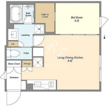 ガーデンレジデンス恵比寿 209 間取り図