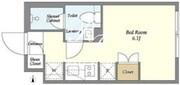 ガーデンレジデンス恵比寿 206 間取り図